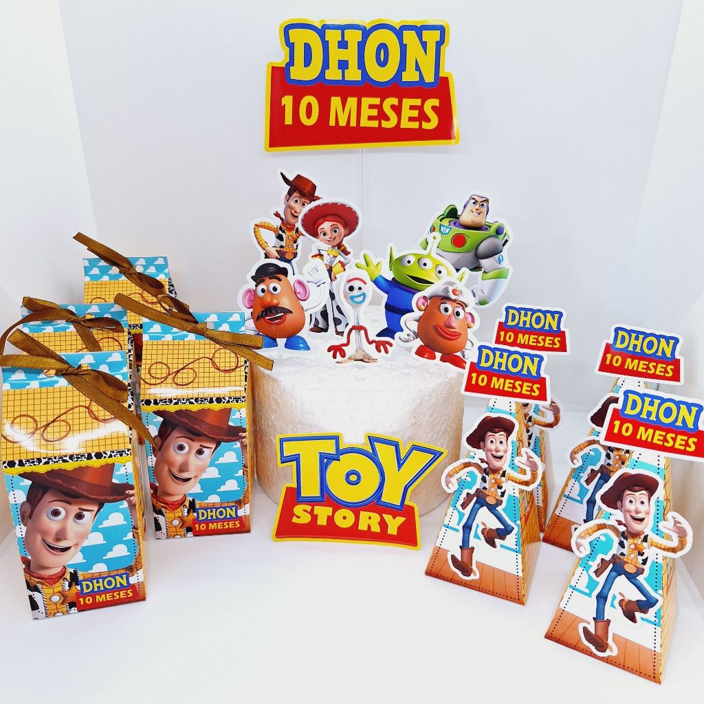 Kit Festa só um bolinho Toy Story Personalizados - decoração - lembrancinhas - papelaria - aniversário - festa
