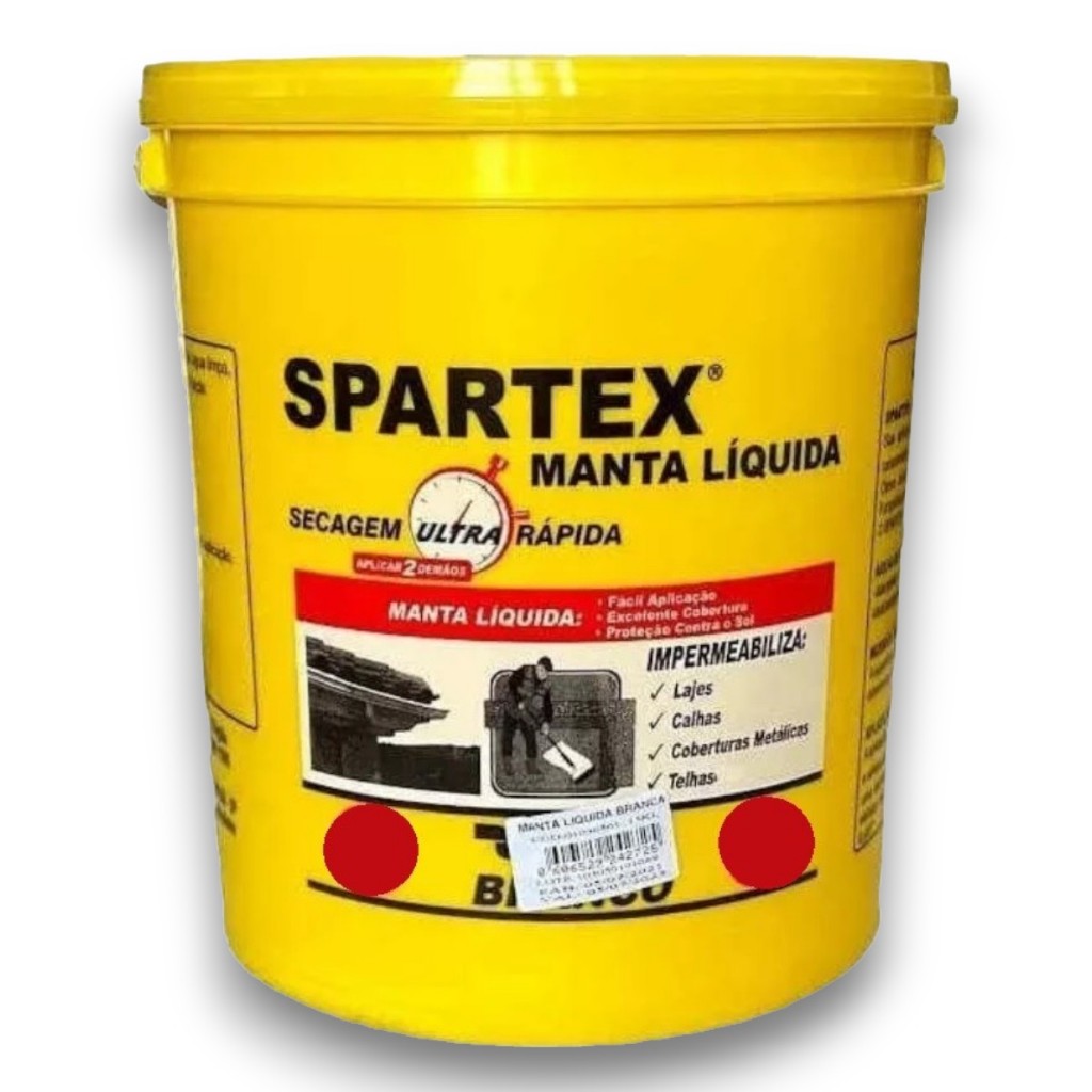 Tinta Manta Liquida - Borracha Liquida 1kg Branco - Blinda Infiltrações, Madeiras, Telhas.
