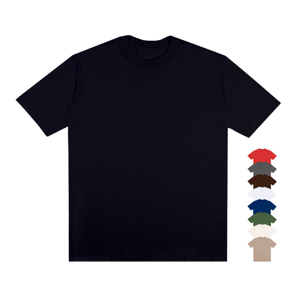 Camiseta Oversized Sem Estampa Streetwear Lisa Camisa Algodão