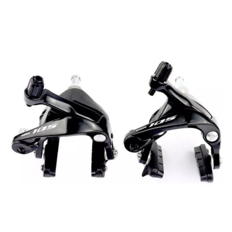 Par Freio Ferradura Shimano 105 R7000 Speed Preto Barbada