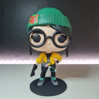 Boneco Colecionável Valorant Jett Reyna Killjoy Figura de ação - Impressão 3d em Oferta na Shopee