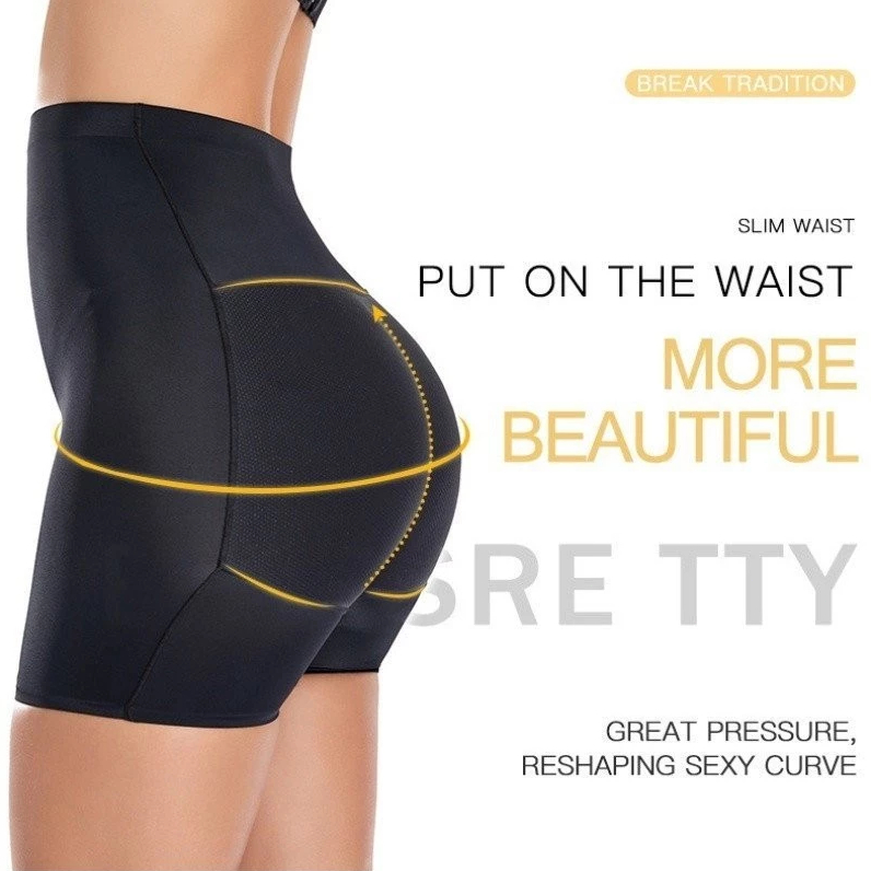 Short Cinta Com Enchimento Modela Levanta e Empina Bumbum