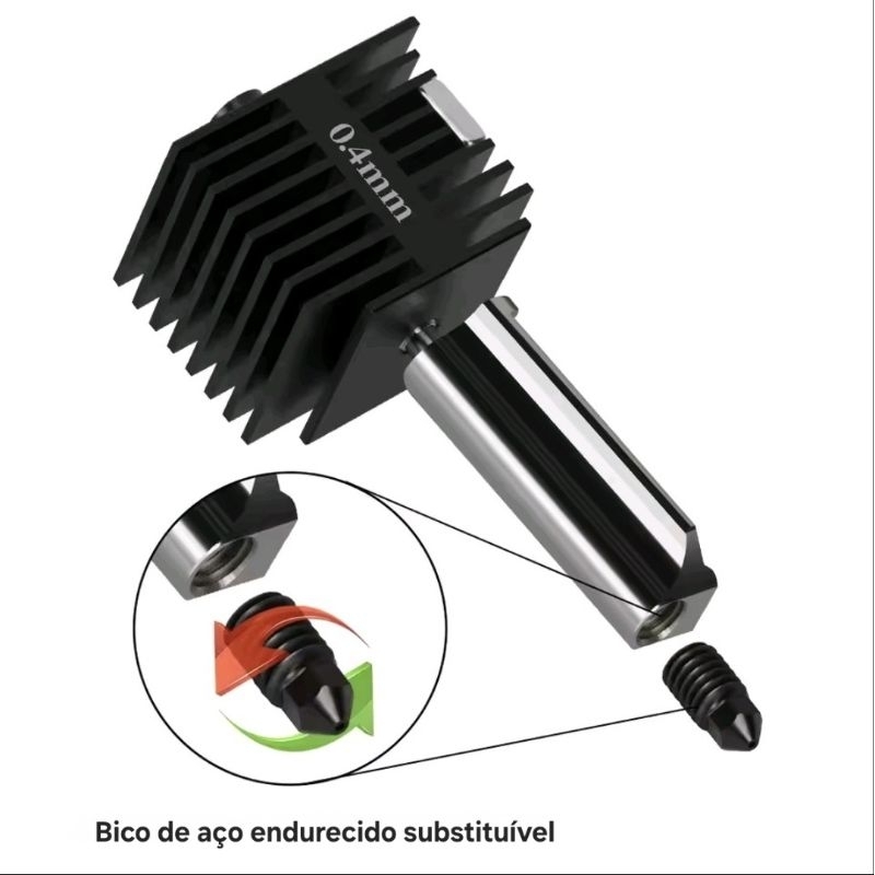 Kit hotend Bambu Lab A1, Bambu lab A1 Mini Alta qualidade