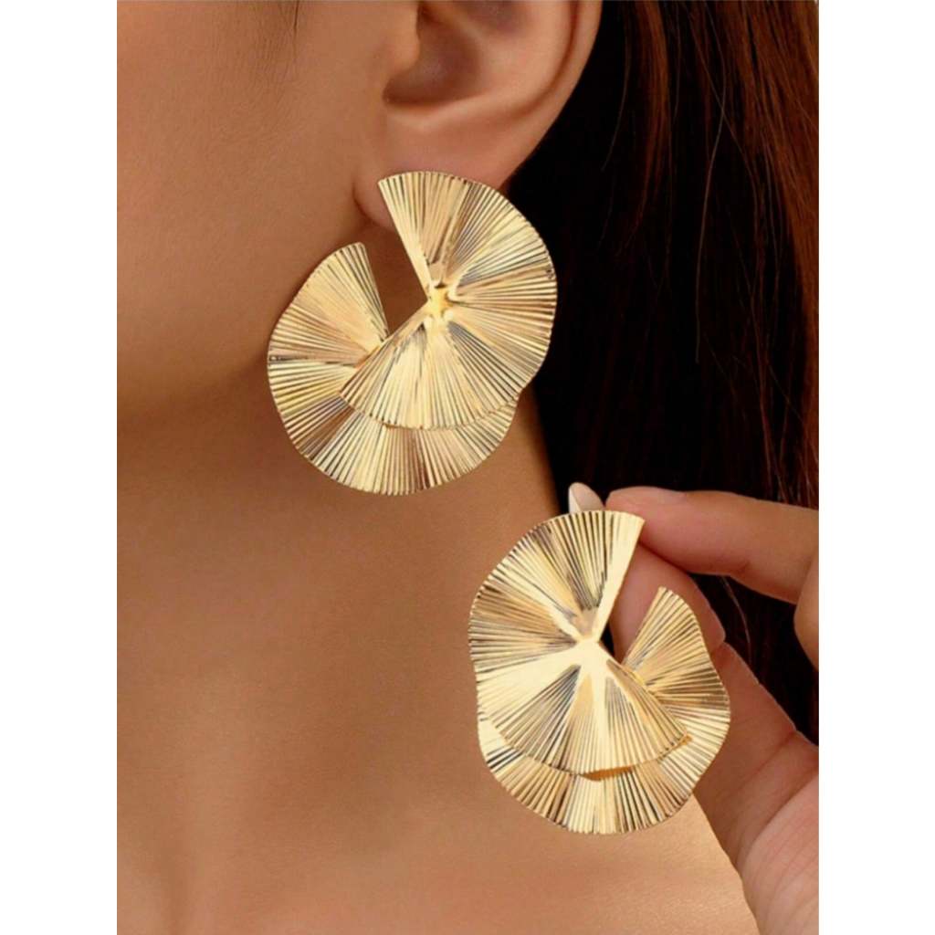 Brinco Leque Dourado: Onde Comprar | BuscaProdutos