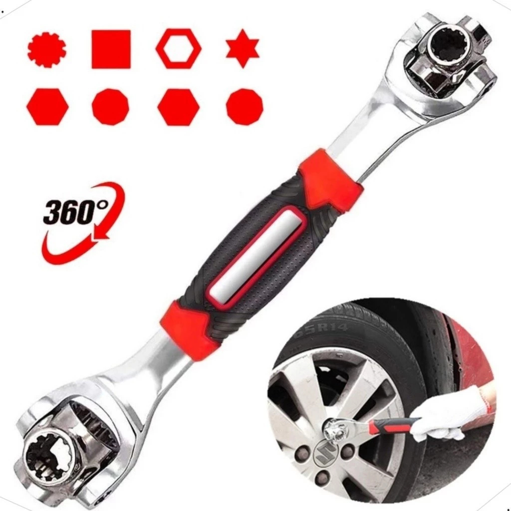 Chave de Boca Multifuncional 48 Em 1 360º Chave Universal Soquete Ferramentas em Oferta na Shopee