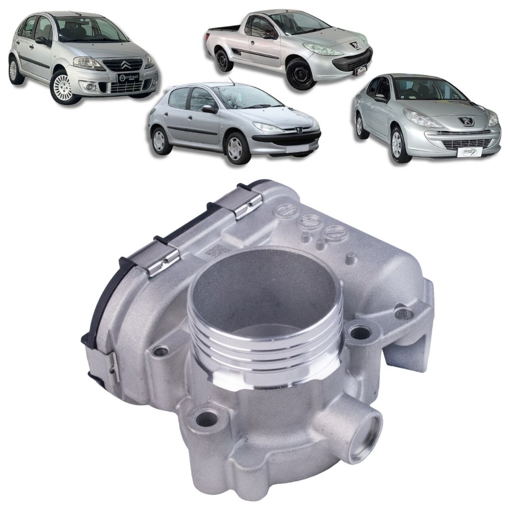 CORPO DE BORBOLETA CITROEN C3 1.4 2003/ PEUGEOT 206