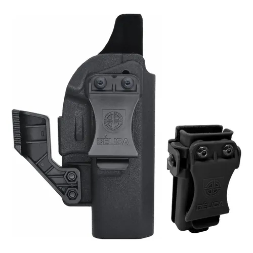 Kit Velado Glock G17 G19 Gen 4 E 5+ Porta Carregador Velado Bélica / Com Revestimento Interno