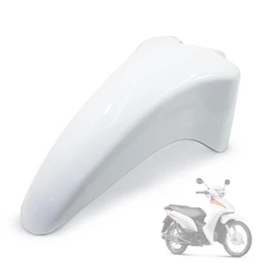 Paralama Dianteiro Biz 100 ES Biz 125 EX 2013 a 2015 Biz 110 2017 Branco Ross