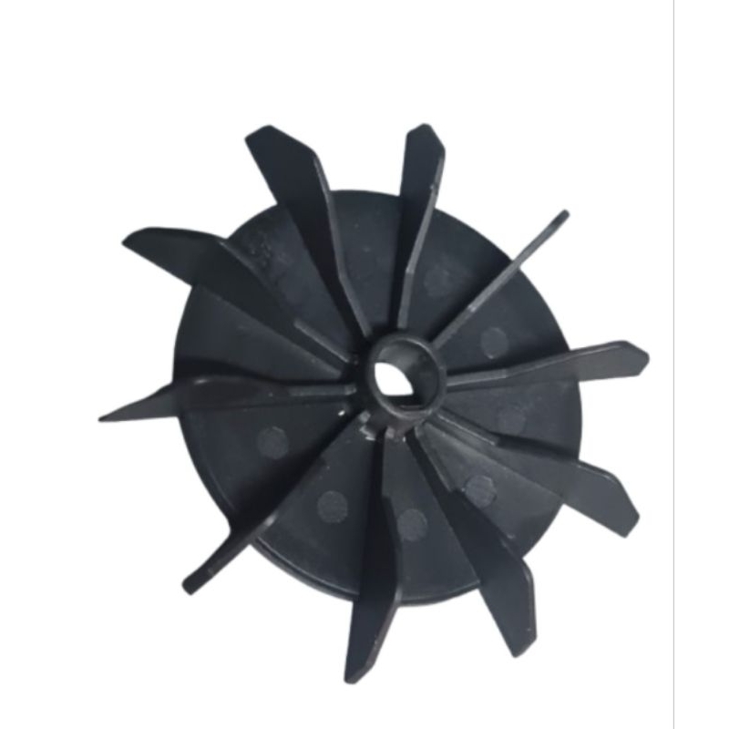 Ventoinha, Helice, Ventilador para motor de Bomba periferica 0,5cv ou 1/2cv, Eixo 12mm, diâmetro externo 105mm