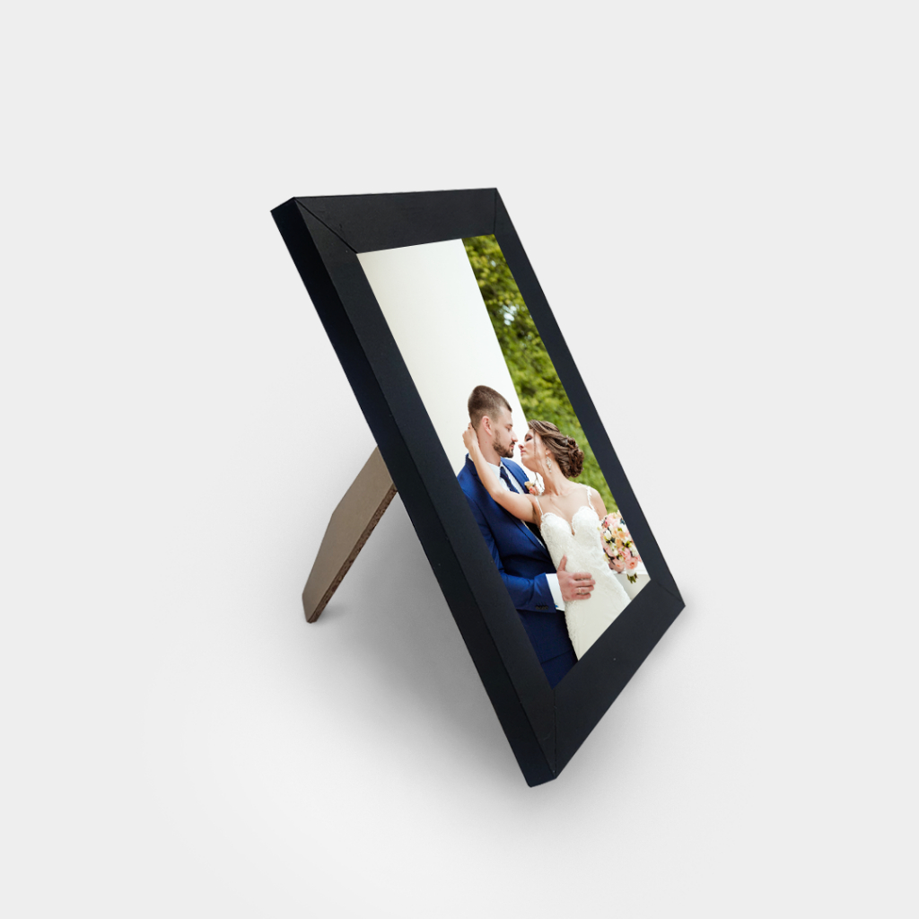 Porta Retrato Molduras Para Fotos 15x21 A5 Suporte Vidro em Oferta na Shopee