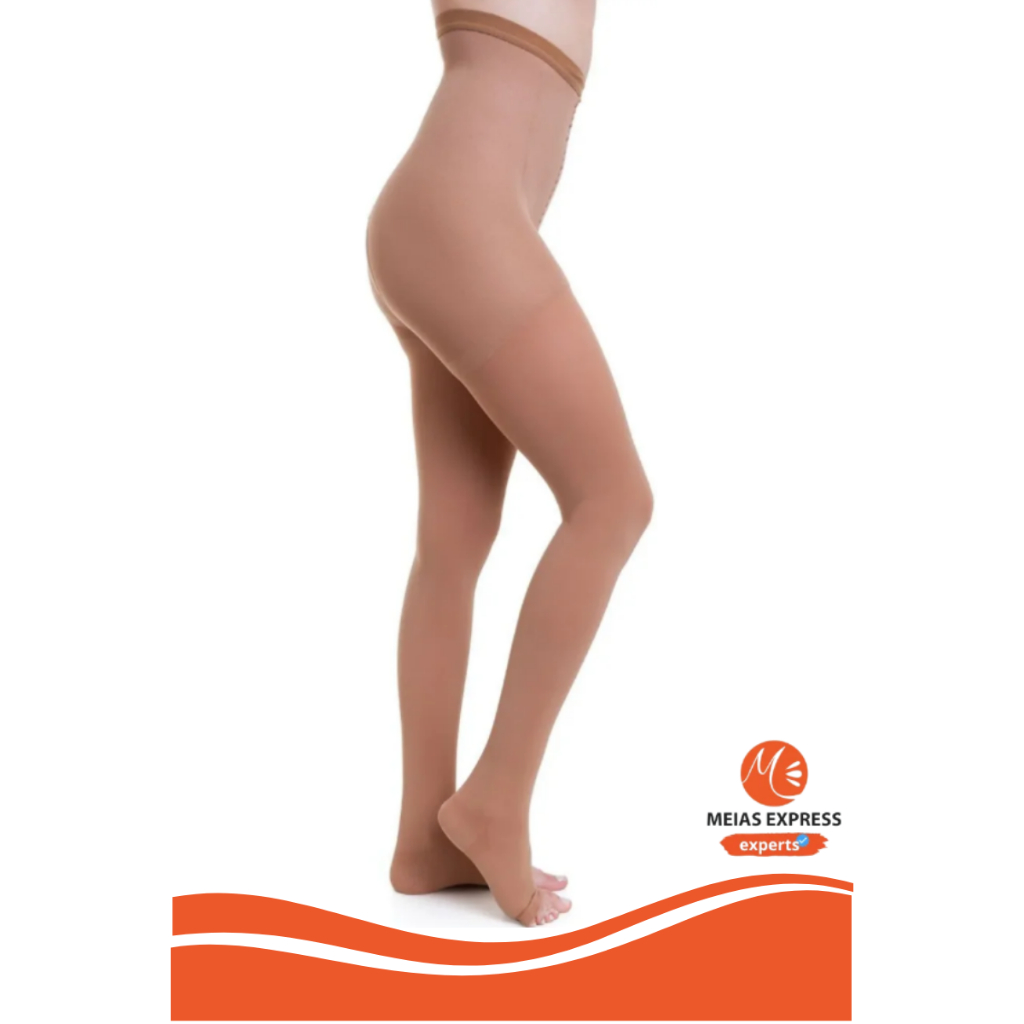 Meia Venosan 4000 Ultraline, 20-30 mmHg, Meia Calça Bege