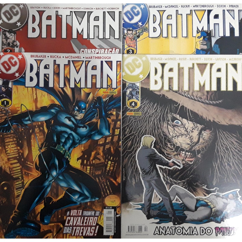 HQ DC Batman 2002 - Números diversos - Valor unitário - Panini Comics