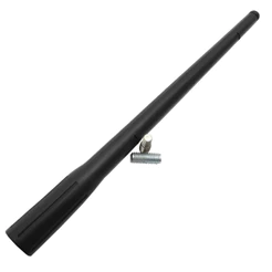 Haste Antena Teto Universal 20cm MegaFlex Flexível Rádio AM FM Carro Rosca M5 M6 Receptiva