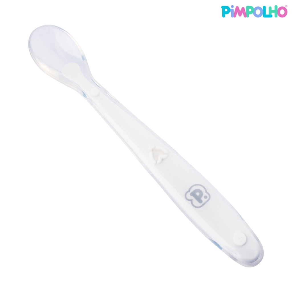 Colher De Silicone Unissex Pimpolho - Branca em Oferta na Shopee
