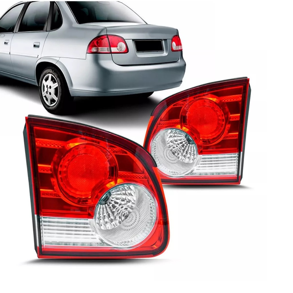 Par Lanterna Traseira Corsa Classic Ls Life Advantage 2011 2012 2013 2014 2015 Tampa