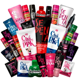 Kit 30 Produtos SexShop Gel Lubrificante Íntimo Xana Loka Excitantes Adstringente Sedenta por Sexo em Oferta na Shopee