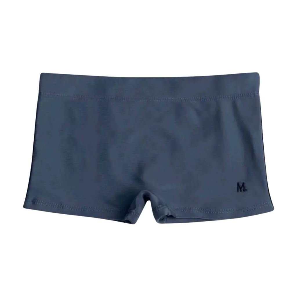 Sunga Infantil Para Meninos Modelo Boxer Lisa Moda Praia Mash