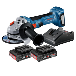 Esmerilhadeira Bosch 18V Brushless com 2 Baterias GWS 18V-8 + Carregador Bivolt em Oferta na Shopee
