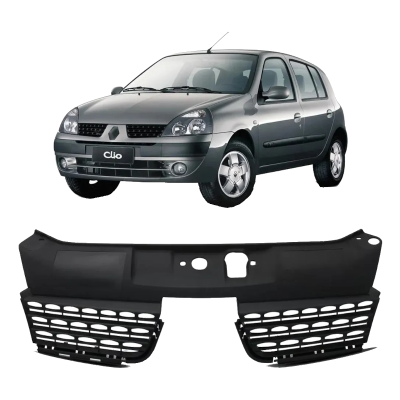 Grade Radiador Dianteira Clio 2002 2003 2004 2005 em Oferta na Shopee