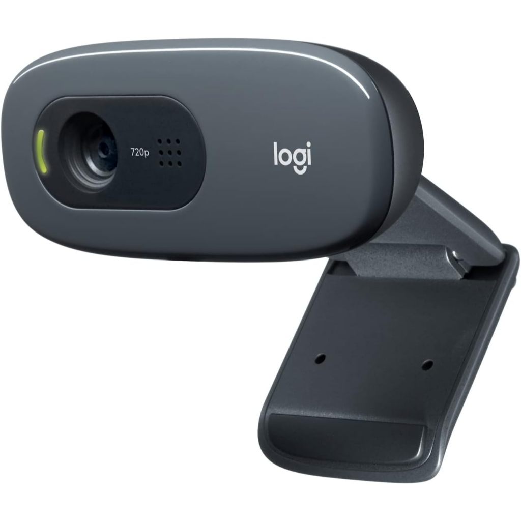 Webcam HD Logitech C270 com Microfone Embutido e 3 MP para Chamadas e Gravações em Vídeo Widescreen em Oferta na Shopee