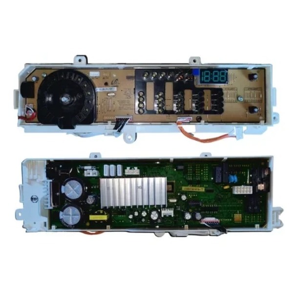 Placa Principal + Placa Display DC92-02225F 127V Lavadora Samsung WW11J4473PW