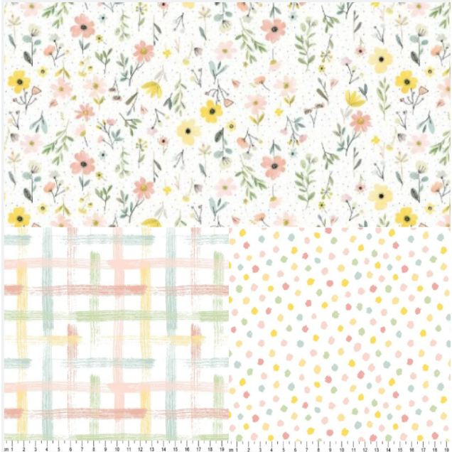 Tecidos Caldeira, Tricoline Estampa Digital Soft, 100% Algodão 50cm x 1,50m