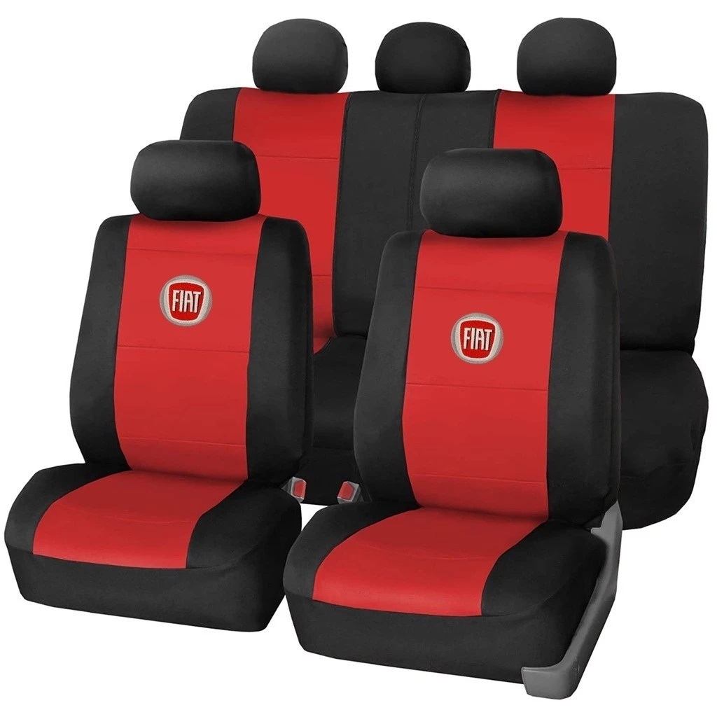 Capa de Banco de Carro Couro Fiat Uno Pálio Fiorino Siena Argo Punto Grand siena Strada