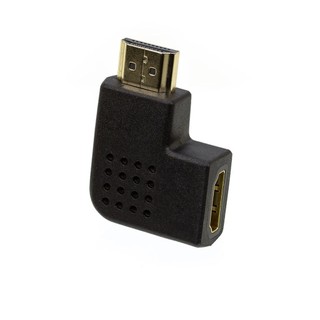 Adaptador Hdmi 90 Graus Em L Hdmi Macho X Hdmi Fêmea Horizontal Direita Esquerda (LADO+GRAUS)