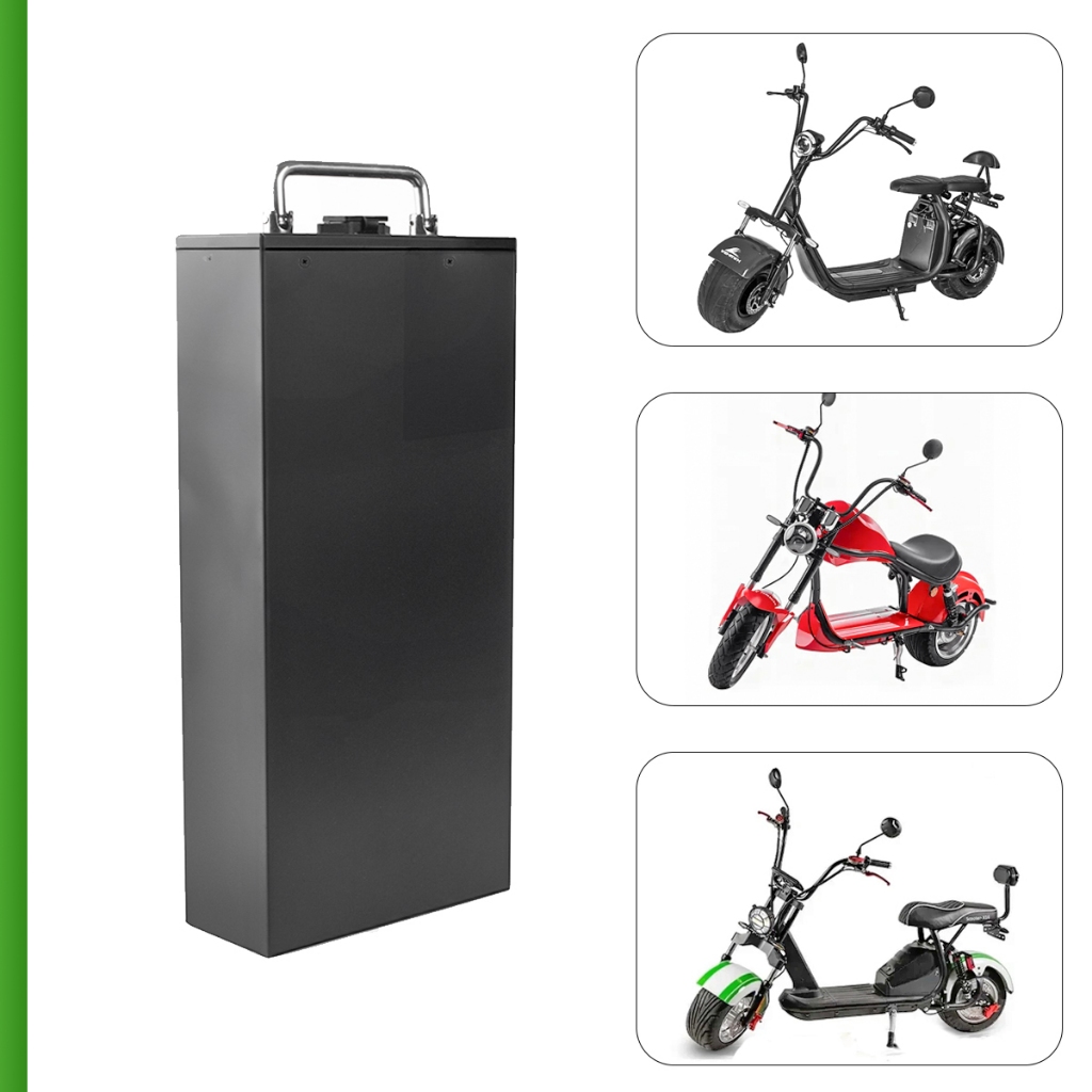 Bateria para Scooter Elétrico 60V e 20Ah Assoalho