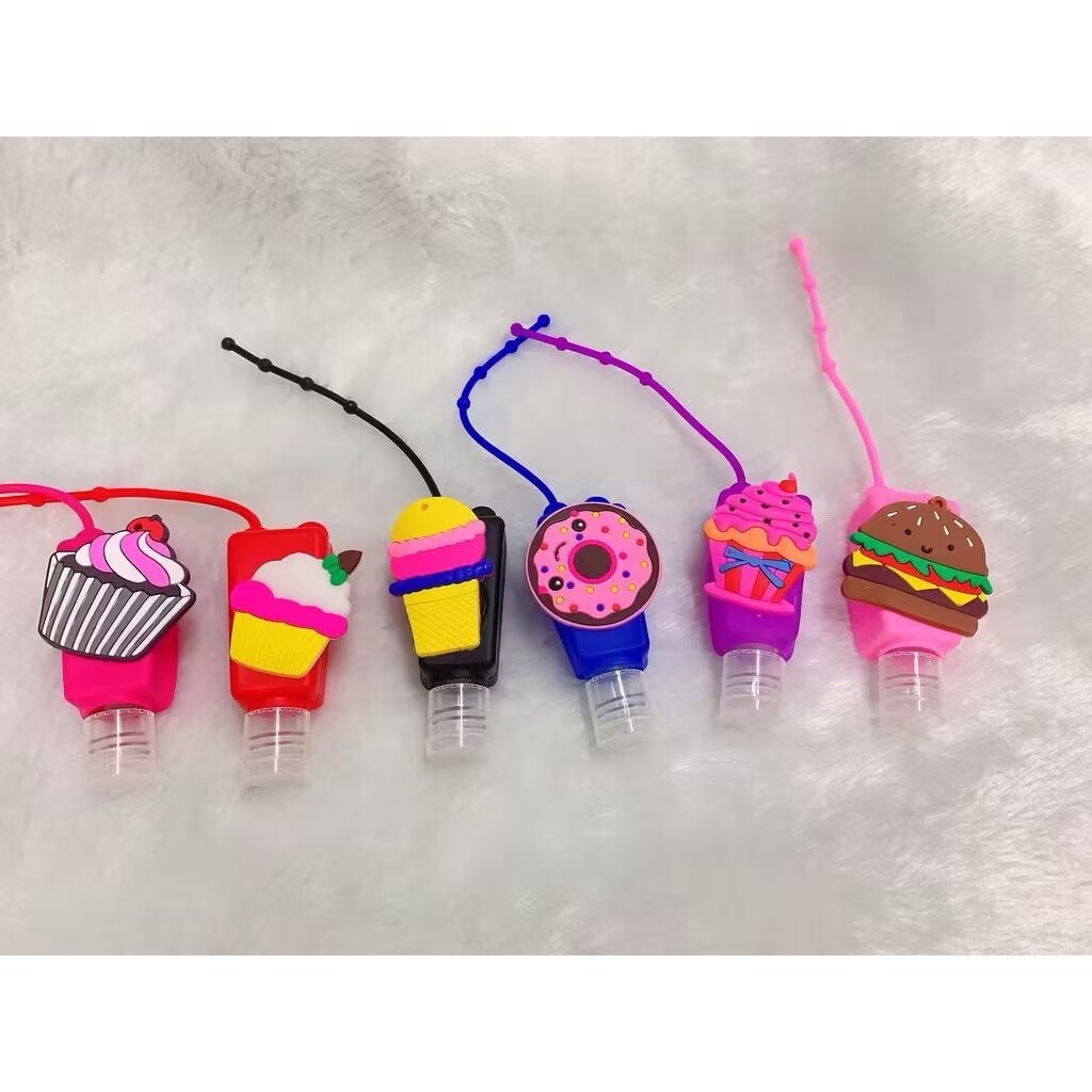 PORTA ALCOOL EM GEL COM ESTAMPA COLORIDO MODA LZH