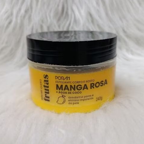 Esfoliante Corpo e Rosto Porán 240g Frutas