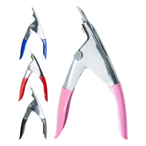 Cortador de Tips Profissional Unhas Alongamento em Gel ou Acrílico – Aço Inox, Corte Preciso