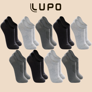 Kit De 9 Pares Meias Cano Invisível Lupo Sport Algodão Soquete Sapatilha Unissex em Oferta na Shopee