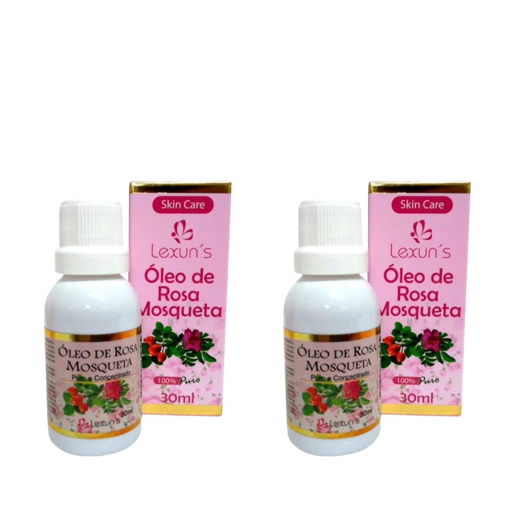 Kit 2x Óleo Vegetal de Rosa Mosqueta Rubiginosa 30ml - Lexuns — imagem 2 de 2