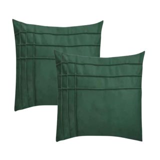 Kit 2 Almofadas Cheias em Suede Drapeada II 45x45cm Decorativas em Oferta na Shopee