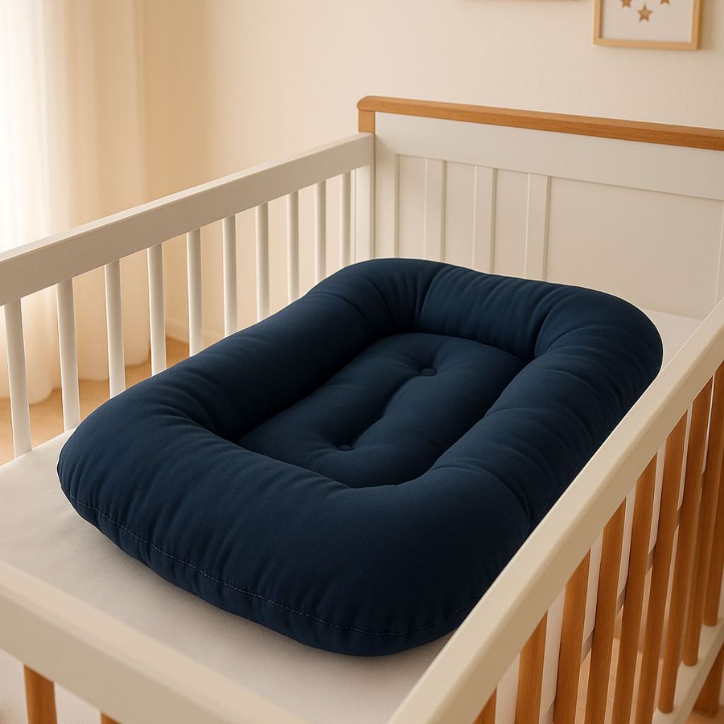 Ninho Redutor de Berço Bebe Menino Menina Sensorial Casulo Casulinho Enxoval Rosa Azul