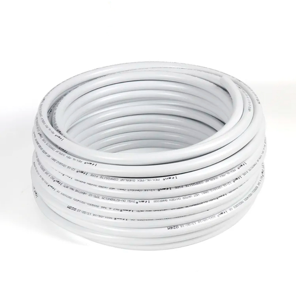 Tubo Pex Multicamadas Alumínio 20mm Para Calefação Flores Gigantes Caule Resistente Branco Amarelo Vários Metros 1 2 3 4