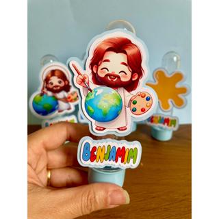 Tubetes Personalizados 3D O maior pintor do Mundo Rosa e Azul em Oferta na Shopee