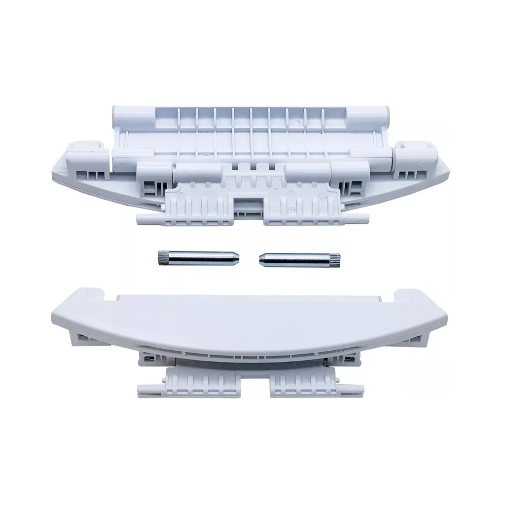 Kit Dobradiça Completa Tampa Lavadora Brastemp Bwg11 Bwp11