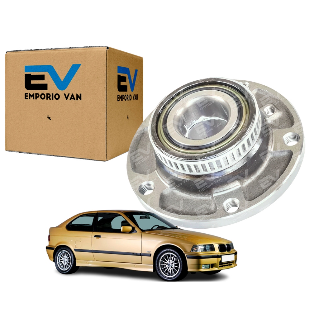 Cubo Roda Dianteira Para Bmw 323ti Compact E36 1997 Ate 2000