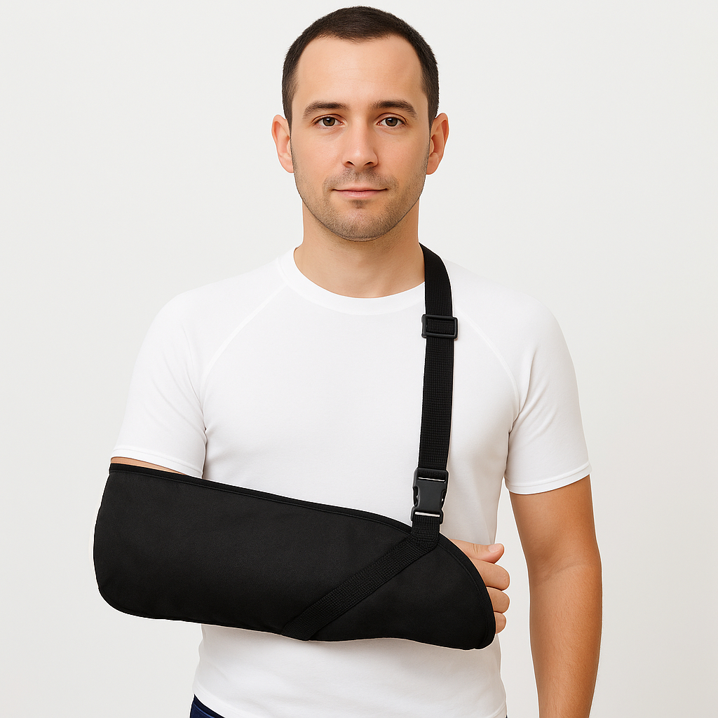 Tipoia Simples Bilateral Ajustável Ortopédica – Braço Direito ou Esquerdo – Take Care