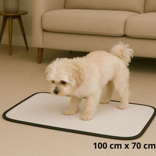 Tapete higiênico lavável para cães, tam. 100 X 70, G1, lavável, 01 UN. cachorro/ pet não …
