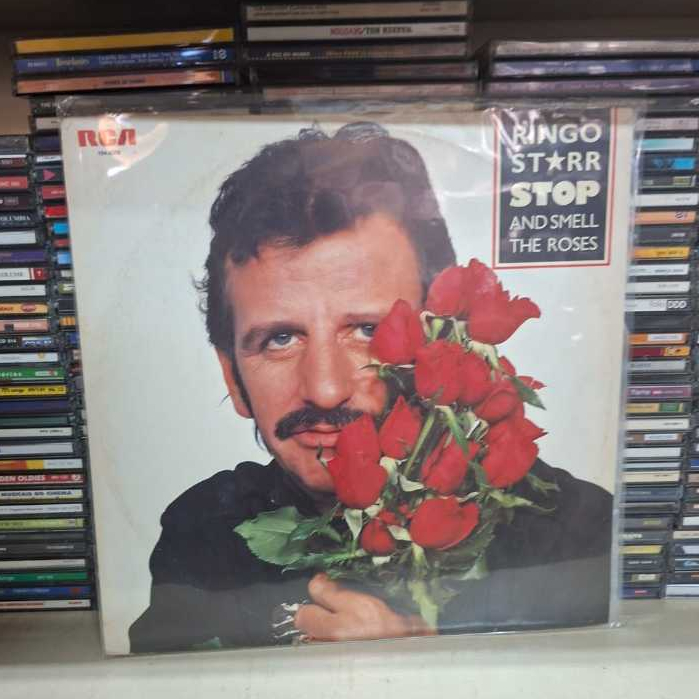 LP VINIL RINGO STARR - STOP AND SMELL THE ROSES