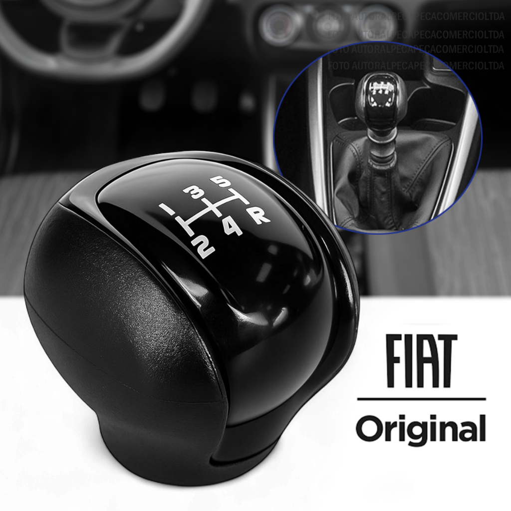Bola Câmbio Manopla Marcha da Coifa Preta Original Fiat Argo Cronos Palio Siena Strada Uno Mobi Fiorino Adaptavel em Oferta na Shopee