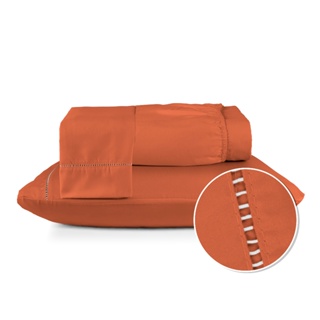 Jogo Lençol Cama Macio Berço Solteiro Casal Queen King Toque de Pessego 400 fios 02 e 03 Peças em Oferta na Shopee