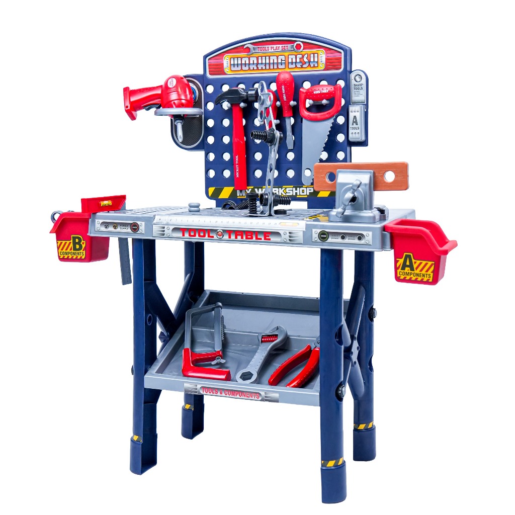Brinquedo Interativo Bancada de Ferramentas em Oferta na Shopee