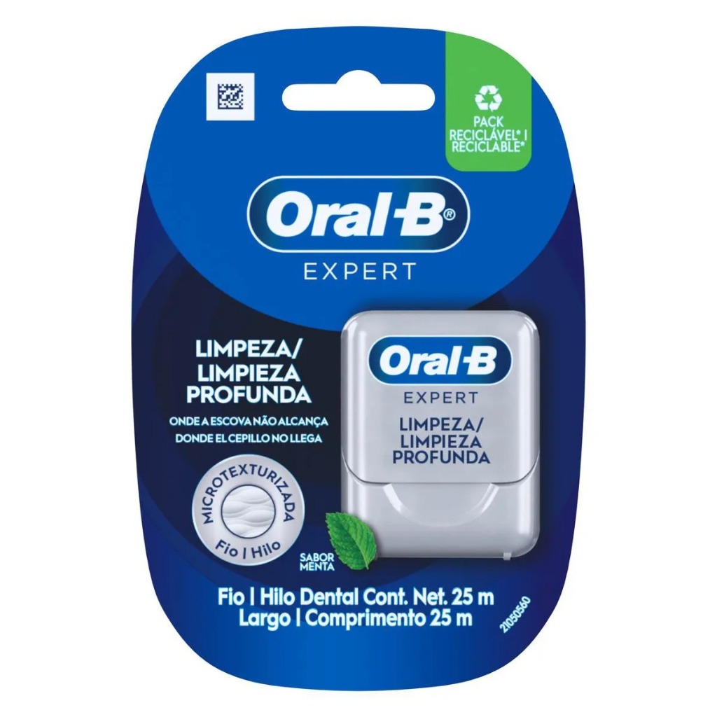 Fio Dental Oral-B Expert Limpeza Profunda 25m