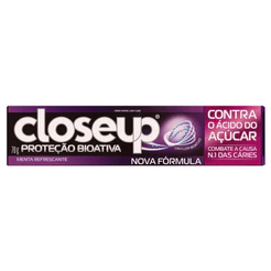 Creme Dental Closeup Proteção Bioativa Menta 70g