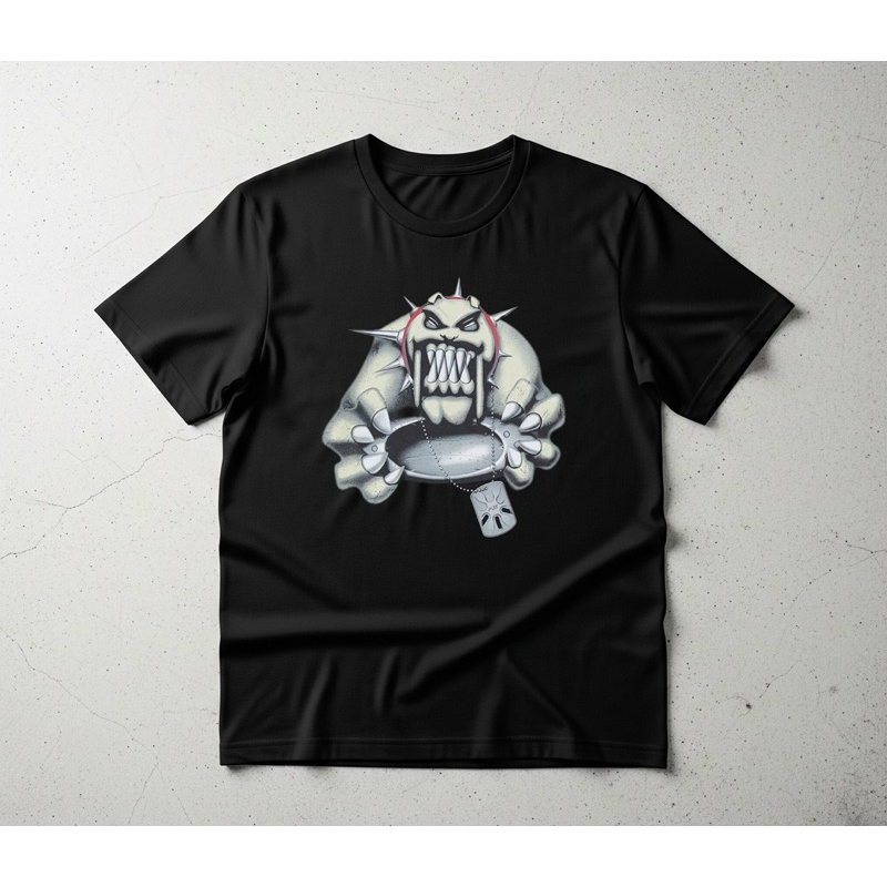 Camiseta Streetwear Oversized Tshirt Cachorro 0akl3y Monster Dog Estilosa Estampada Larga Camisetão