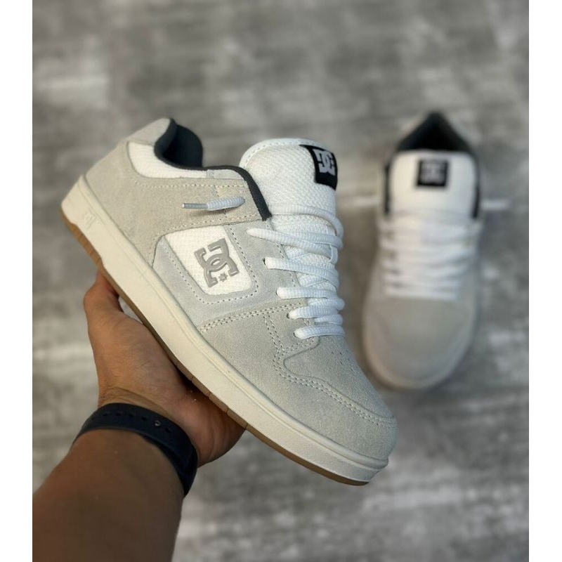 tênis DC SHOES cinza preto masculino feminino 34/43 em Oferta na Shopee
